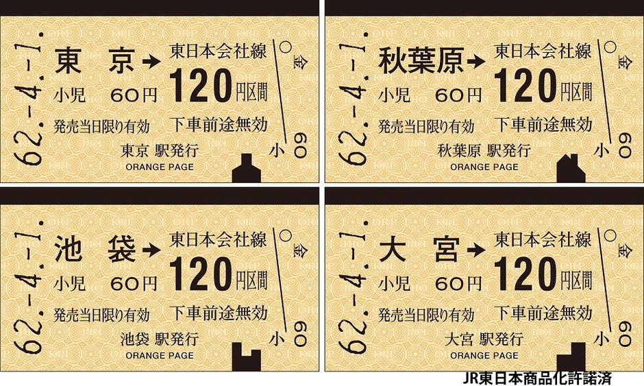きっぷのーと(R)PREMIUM (東京、秋葉原、池袋、大宮)