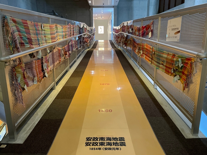 展示例 津波防災教育センター