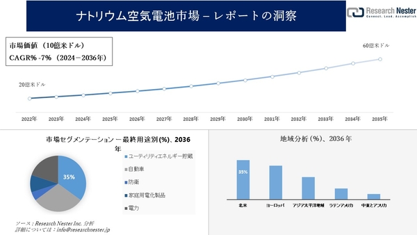 ナトリウム空気電池市場