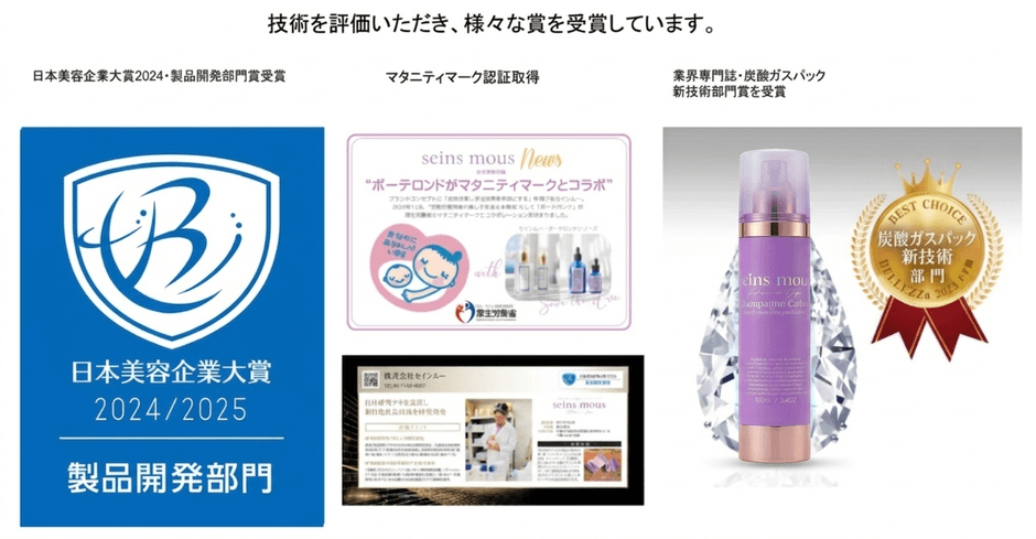 セインムーの受賞歴