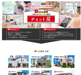 モデルハウス紹介の新サービス、90秒ドローン映像「チョット見」 　東海地方の住宅展示場にサービス拡大中！
