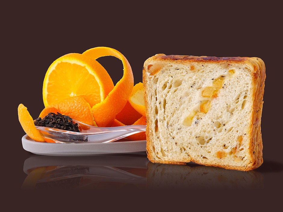 軽くトーストすると紅茶の香りがより際立つ、オレンジティー