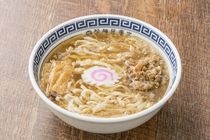 元祖博多うっど～ん　汁あり　(並 650円)