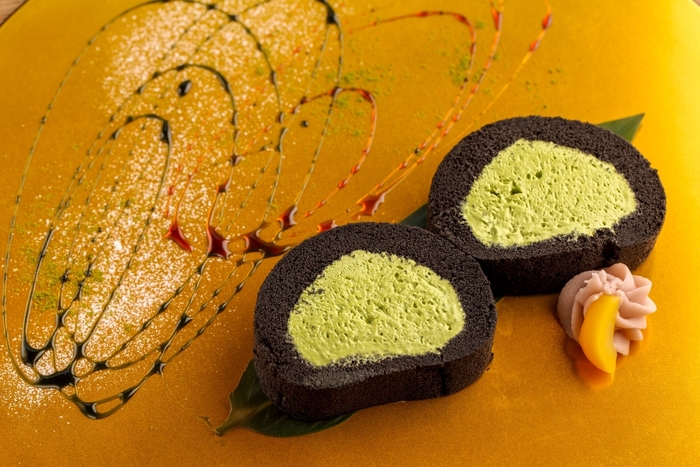 京黒ロールくろまる播磨園抹茶