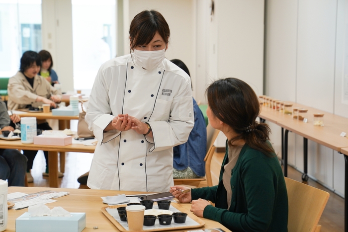 インドカレー試食会の様子