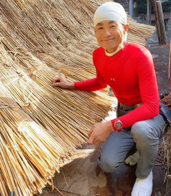 茅葺職人 ― 西尾 晴夫(1)