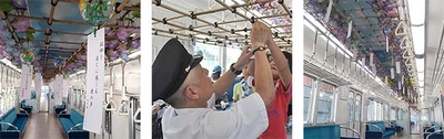 風鈴電車「のせでん夏物語 ≪風鈴和音（ふうりんわおん）≫」を お子様と一緒に作るイベントを開催します