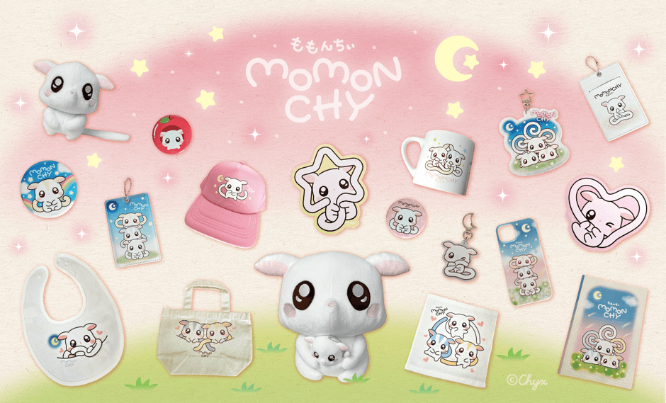 人気クリエイターAy℃原作キャラクター『ももんちぃ』 ライセンシー募集