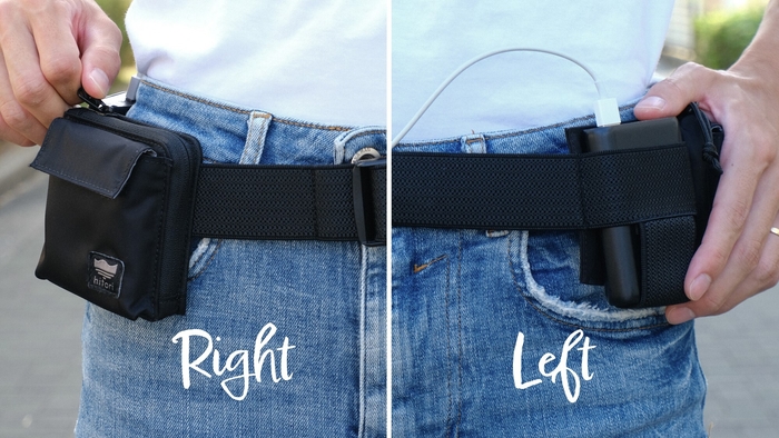 左右どちらでも快適に