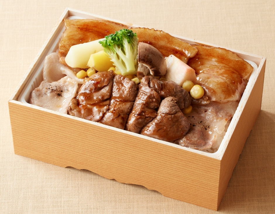 【掛村】「十勝ロイヤルマンガリッツァ豚ステーキ弁当」