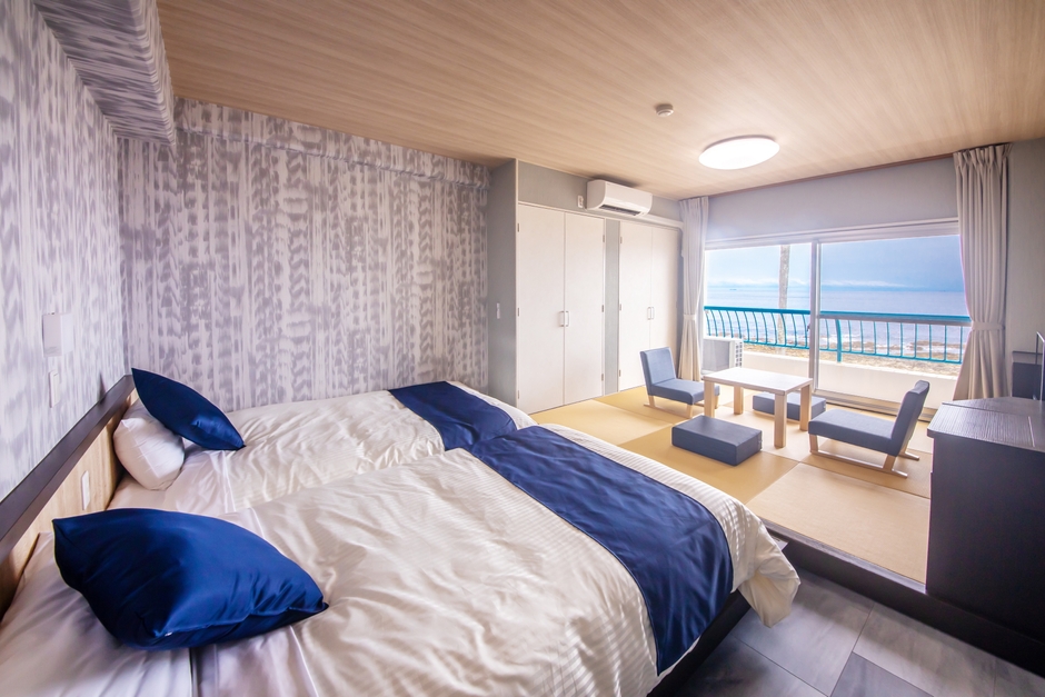 2023年にリニューアルした新和洋室