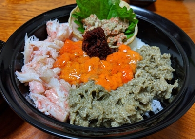 親がに丼