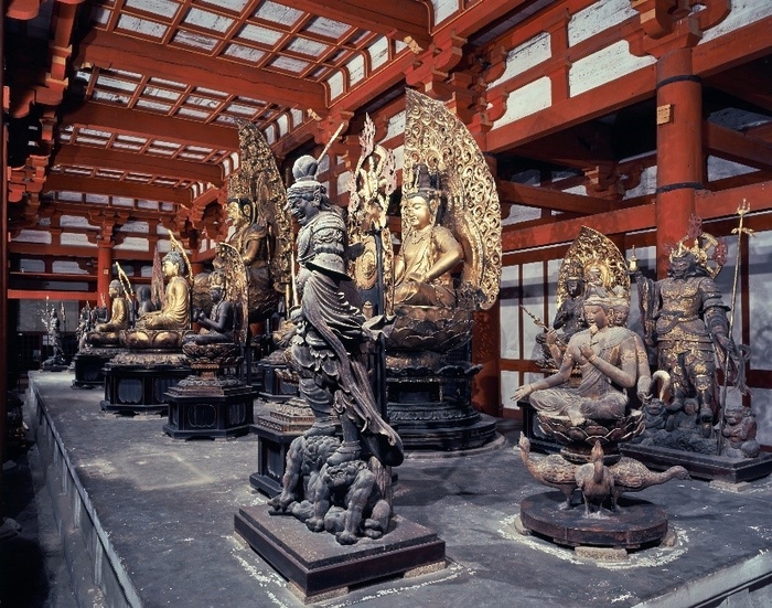 東寺 立体曼荼羅(写真提供:便利堂)