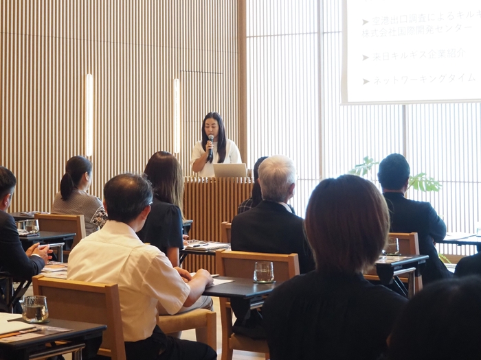 キルギス共和国経済商務省観光局 サステイナブル開発・国際協力部チーフスペシャリストのアイスルー・アバキロワ