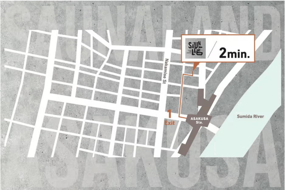 浅草駅から徒歩2分の好立地