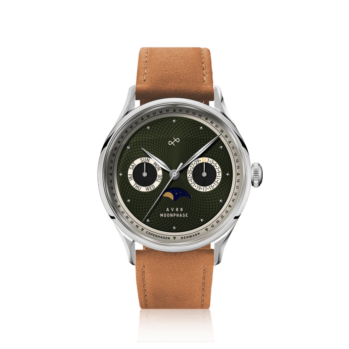 1968 Moonphase, Steel / Green