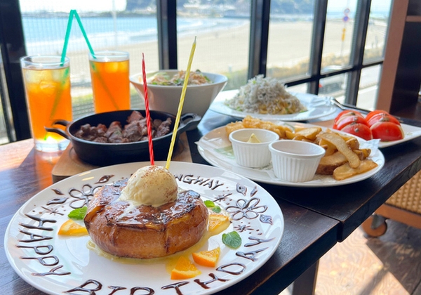 バースデープレートでお祝いもできます