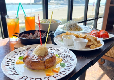 バースデープレートでお祝いもできます