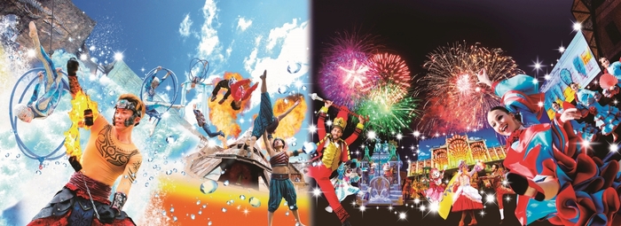 (左)「ロストレジェンド~シルコ・デ・ティエラ~」、(右)「エスティバル フェスティバル~真夏のフェスティバル~」