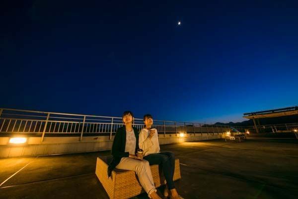 潮騒テラスで星空カフェ (静岡県・休暇村南伊豆)