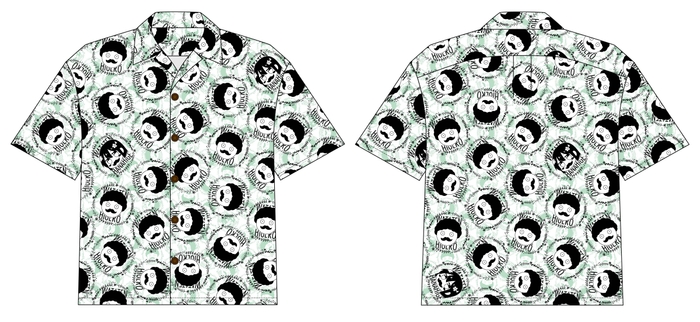 新商品:ひげろ~アロハシャツ