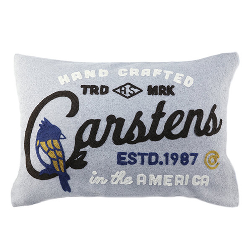 【NEW】「刺繍クッションカバー レクタングル Carstens」価格：1,078円／サイズ：W50×H35cm
