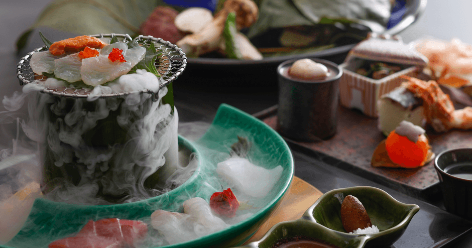 【秋・夕食】季節の食材が彩る創作料理［一例］