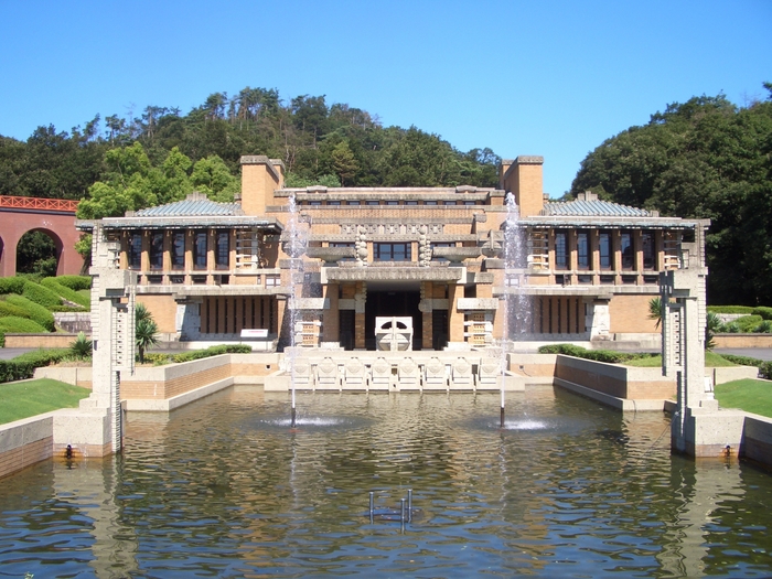 帝国ホテル中央玄関(博物館 明治村)