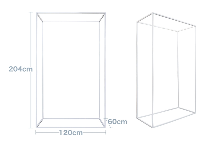 軽量アルミフレーム