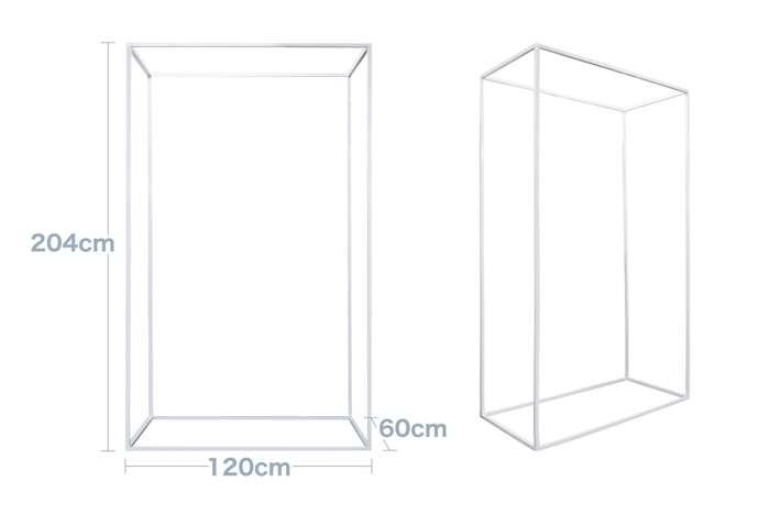 軽量アルミフレーム
