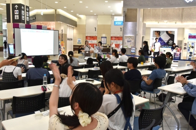 レシートの属性の予想が当たり、拍手