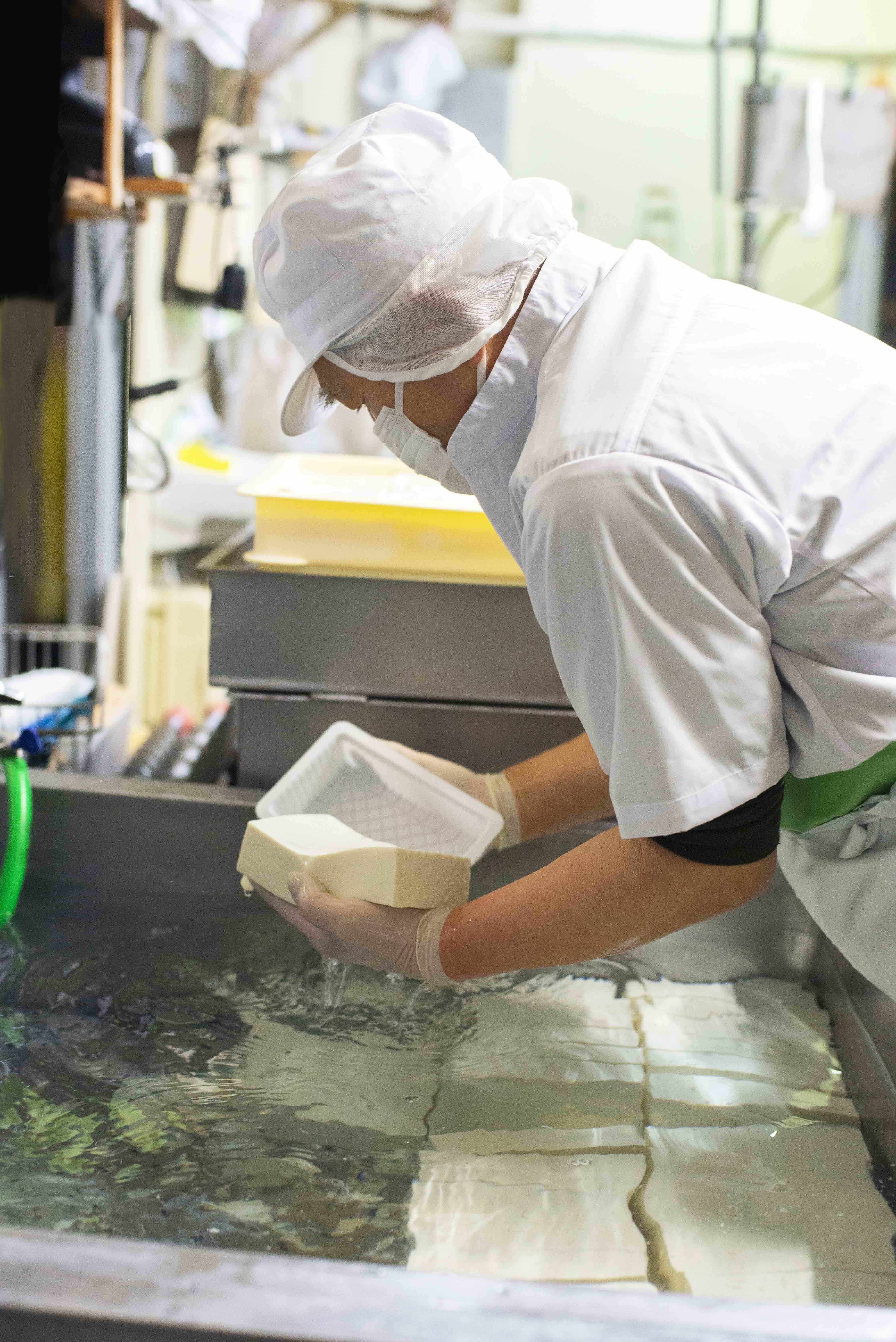 鈴木豆腐店 製造の様子2