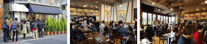 BREIZH Cafe CREPERIE Le Comptoirでのイベントの様子