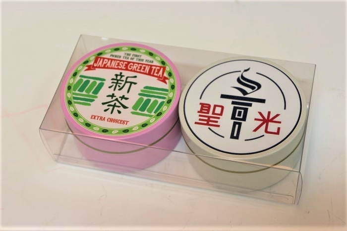 佐藤園×静岡聖光 オリジナルお茶缶(茶葉60g)