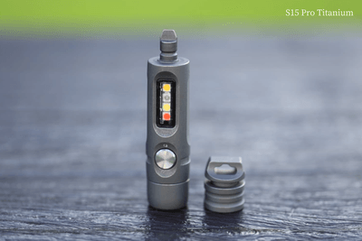 ミニ懐中電灯S15 Pro Titanium