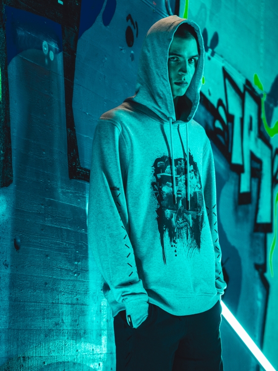 CoD:WZ ゴーストグレープルオーバーパーカー