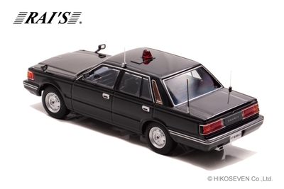 1/43 日産 セドリック (YPY30改) 1985 警察本部警備部要人警護車両:左後