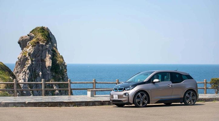 壱岐島の高級旅館「海里村上」が 電気自動車BMW i3レンタカーサービスを開始