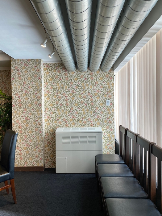 換気設備の増強も完了しました