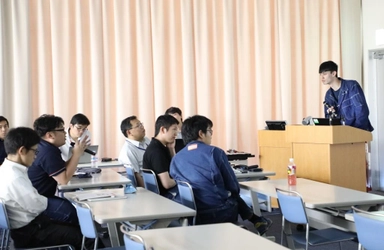 召开常识造船和美国卡耐基梅隆大学共同研究的成果报告会～造船业未来的尖端机器人～