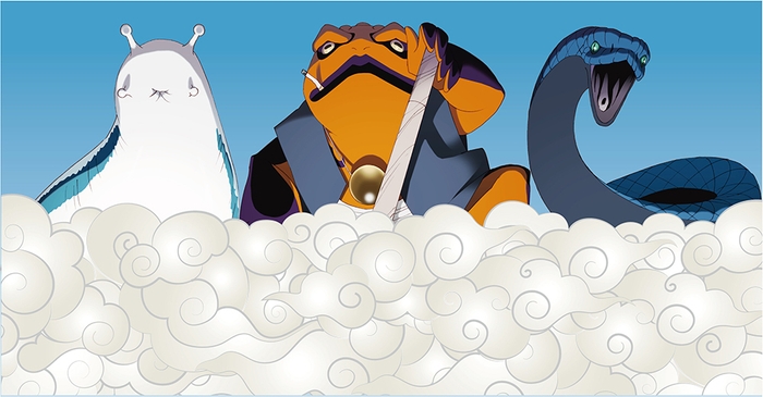 口寄せ!新三竦み(イメージ)