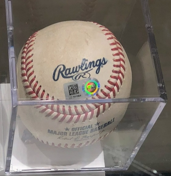 大谷選手 実投球ボール