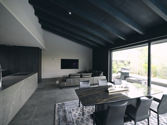 ※ヴィラ棟-リビングダイニング