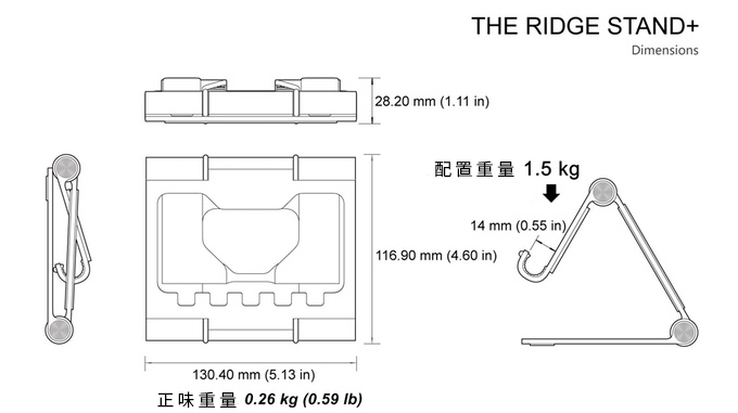 リッジスタンド+