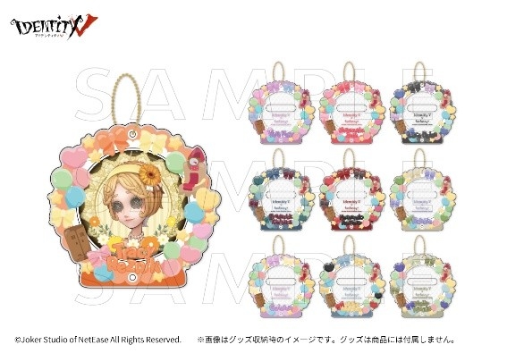 ▲第五人格×fanfancy+ 缶バッジアクリルフレーム