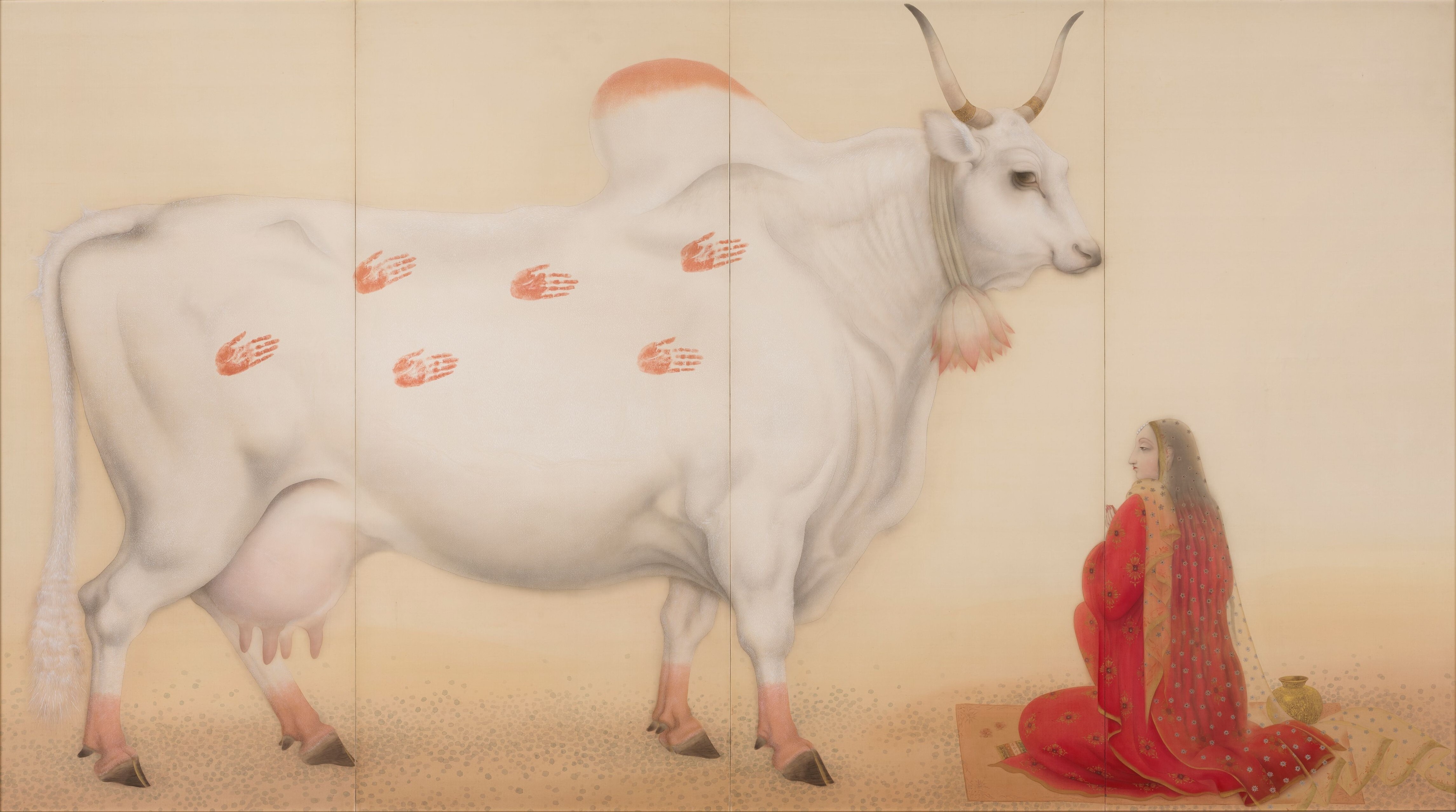 堂本印象《乳の願い》大正13年(1924) 京都府立堂本印象美術館蔵