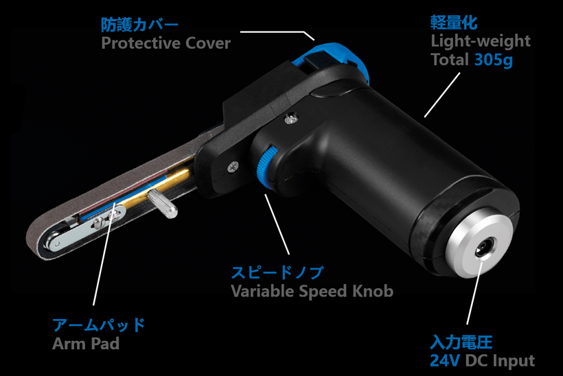 ベルトサンダー特徴