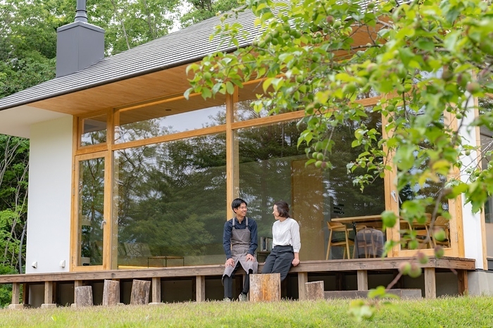 一棟貸しの宿「Agriturismo YUTAKA」とオーナー馬場夫妻