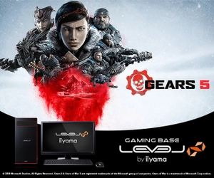 iiyama PC「LEVEL∞（レベル インフィニティ）」より 『Gears 5』推奨パソコンを発売
