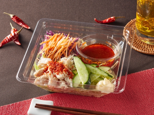 蒸し鶏と胡瓜のサラダ(画像はイメージです。)